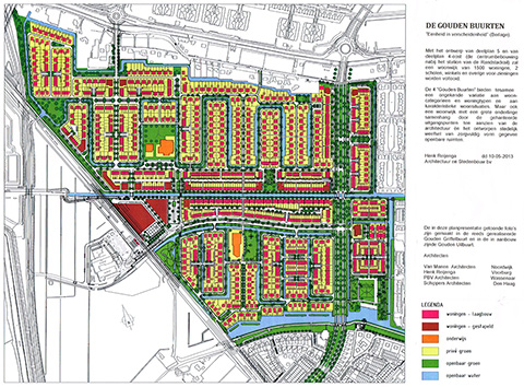 Henk Reijenga architectuur en stedenbouw | Berkel en Rodenrijs - Deelplan 1 - Gouden Griffelbuurt